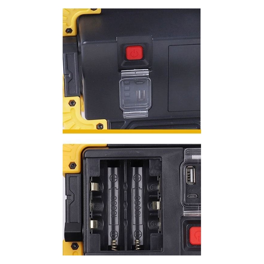 LED Nabíjací reflektor LED/10W/4000 mAh