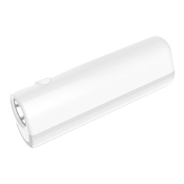 LED Nabíjacia baterka LED/4,5W/3,7V 1200 mAh biela