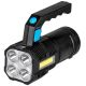 LED Stmievateľná nabíjacia baterka LED/5V IPX4 250 lm 4 h 1200 mAh