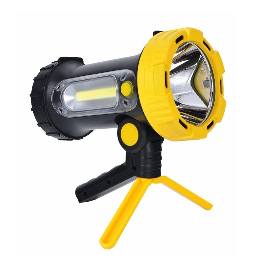 LED Nabíjacia baterka LED/5W/4000mAh + LED/3W