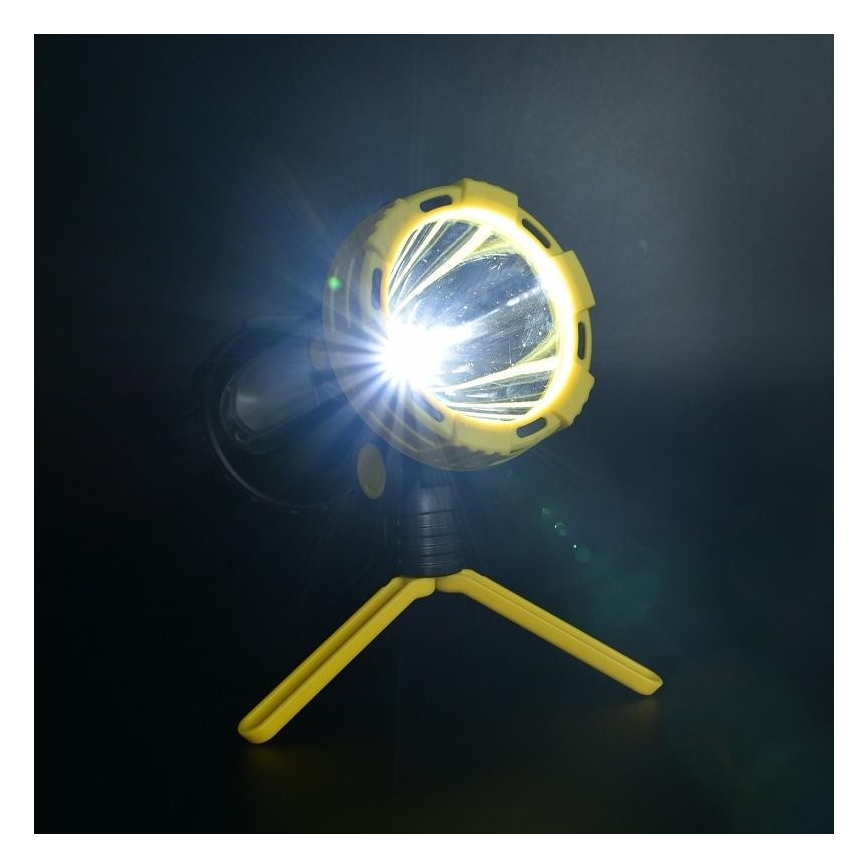 LED Nabíjacia baterka LED/5W/4000mAh + LED/3W