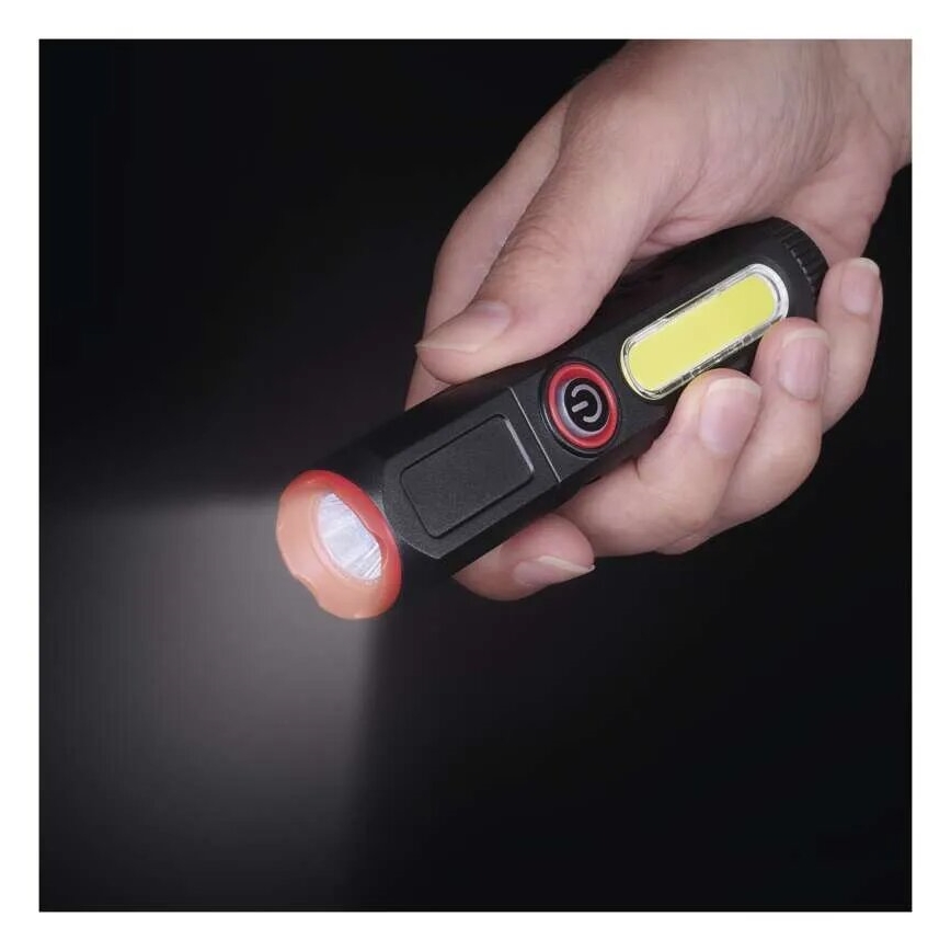 LED nabíjacia baterka LED/USB/3,7V 120 lm 400 mAh