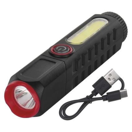 LED nabíjacia baterka LED/USB/3,7V 120 lm 400 mAh