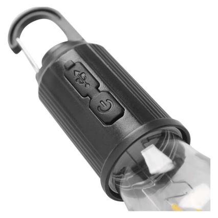 LED nabíjacia baterka LED/USB IP44 90 lm 400mAh