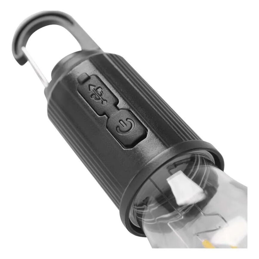 LED nabíjacia baterka LED/USB IP44 90 lm 400mAh