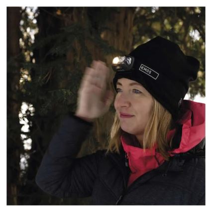 LED nabíjacia čelovka LED/USB 1200 mAh