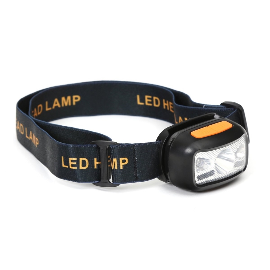 LED Nabíjacia čelovka s červeným svetlom LED/3W/5V