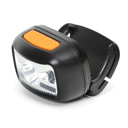 LED Nabíjacia čelovka s červeným svetlom LED/3W/5V