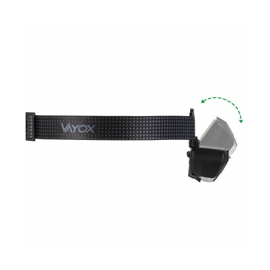 LED Stmievateľná nabíjacia čelovka so senzorom a červeným svetlom 2xLED/5W/5V/3xAAA IP65 500 lm 1200 mAh