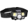 LED nabíjacia čelovka so senzorom LED/3W/900 mAh IP44 čierna
