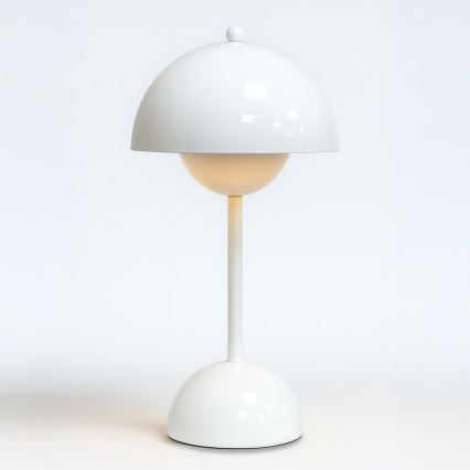 LED Nabíjacia dotyková stolná lampa COSTA LED/3W/5V 2400 mAh 3000-6000K biela