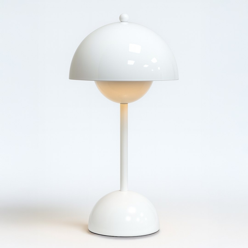 LED Nabíjacia dotyková stolná lampa COSTA LED/3W/5V 2400 mAh 3000-6000K biela