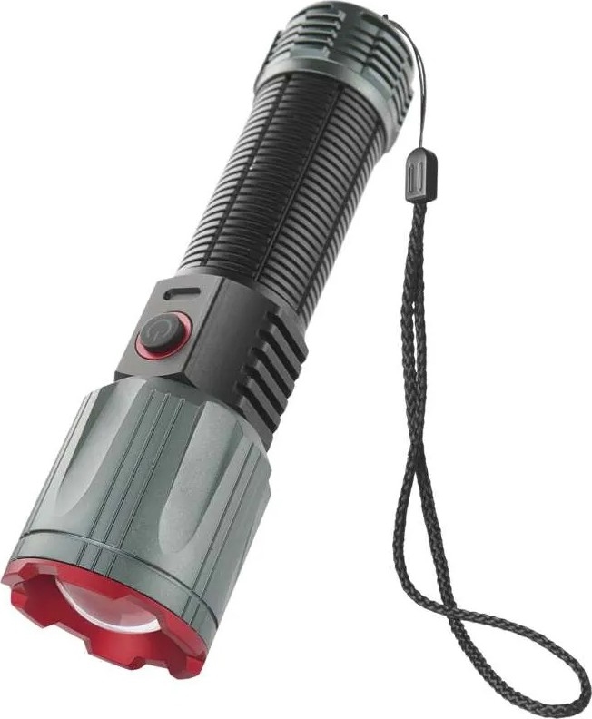 LED nabíjacia kovová baterka LED/5V 3000 lm 5000 mAh IP43