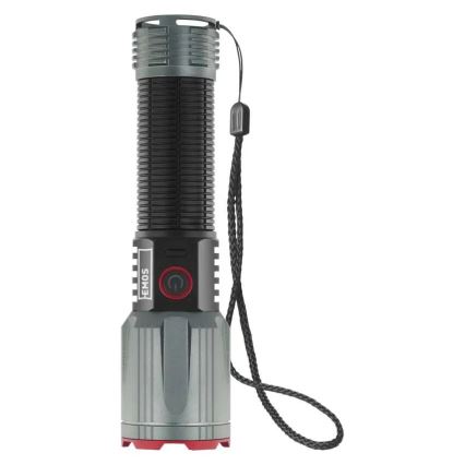 LED nabíjacia kovová baterka LED/5V 3000 lm 5000 mAh IP43