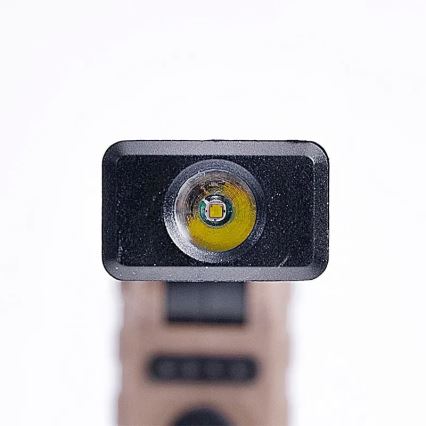 LED Stmievateľná nabíjacia pracovná baterka s funkciou powerbanky LED/4W/5V IPX4 600 lm 2000 mAh