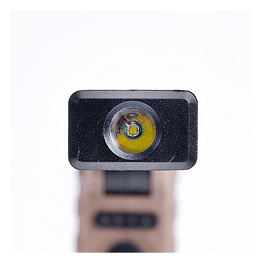 LED Stmievateľná nabíjacia pracovná baterka s funkciou powerbanky LED/4W/5V IPX4 600 lm 2000 mAh