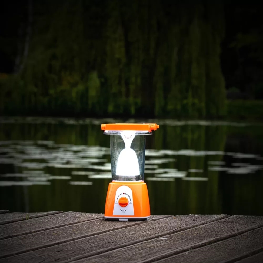 LED Stmievateľná nabíjacia solárna lampa s funkciou powerbanky LED/230V 710 lm 1600 mAh