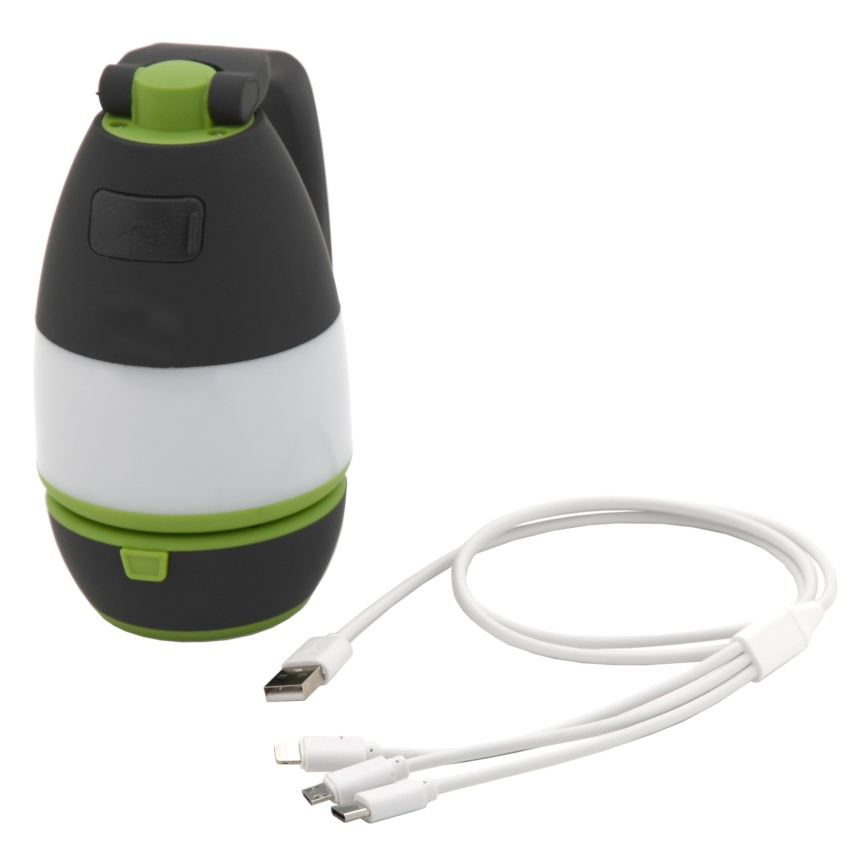 LED Nabíjacia svietidlo s powerbankou LED/3W/1500mAh