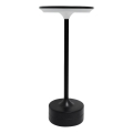 LED nabíjateľná dotyková stolná lampa TAVOLO LED/2,5W/5V 2400 mAh 3000-6000K čierna