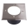 LED Nájazdové svietidlo MIVO LED/3W/230V 12x12 cm IP67 matný chróm