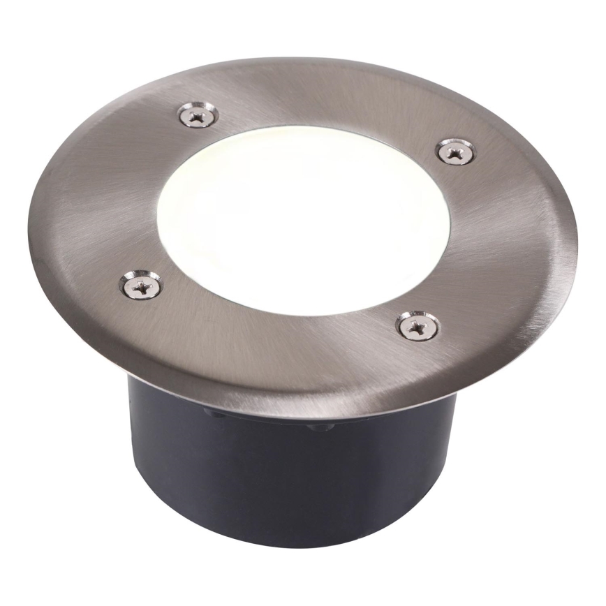 LED Nájazdové svietidlo MIVO LED/3W/230V pr. 12 cm IP67 matný chróm