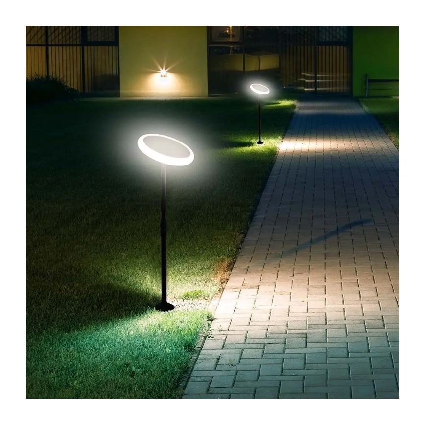 LED Nastaviteľná solárna lampa GARDEN LED/8W/5V 60-129 cm 4000K IP65 2000 mAh
