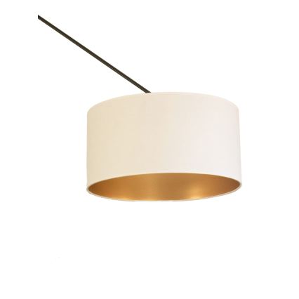 LED nastaviteľný luster na tyči GORTA 1xE27/60W/230V biela/zlatá