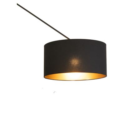 LED Nastaviteľný luster na tyči GORTA 1xE27/60W/230V čierna/zlatá