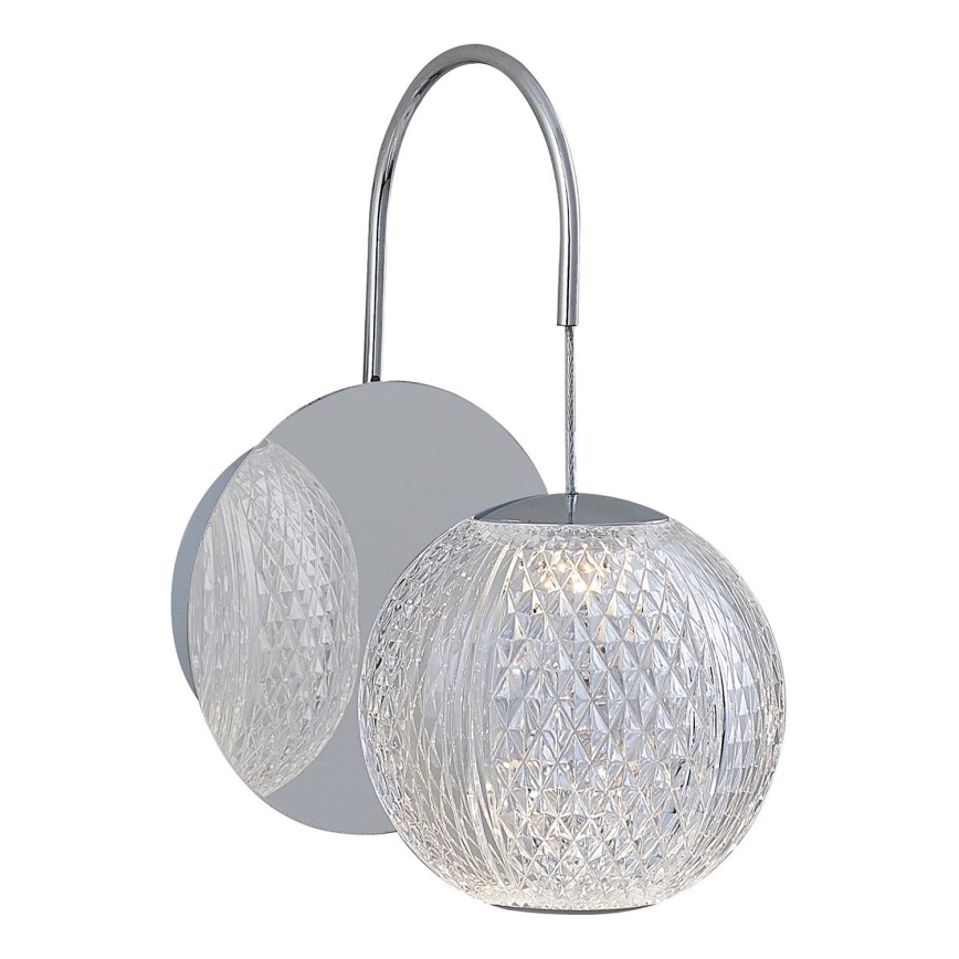 LED Nástenná lampa CREMONA LED/5W/230V 3000K matný chróm