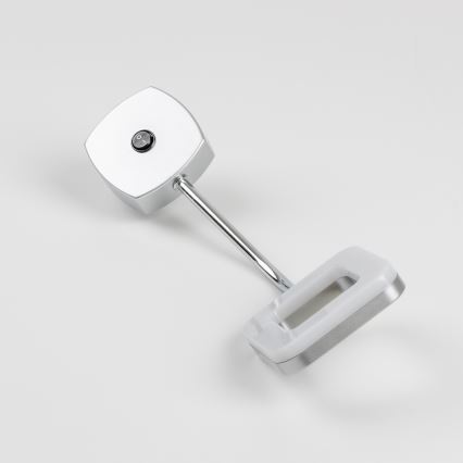 LED nástenná lampička do zásuvky LED/3,2W/230V matný chróm