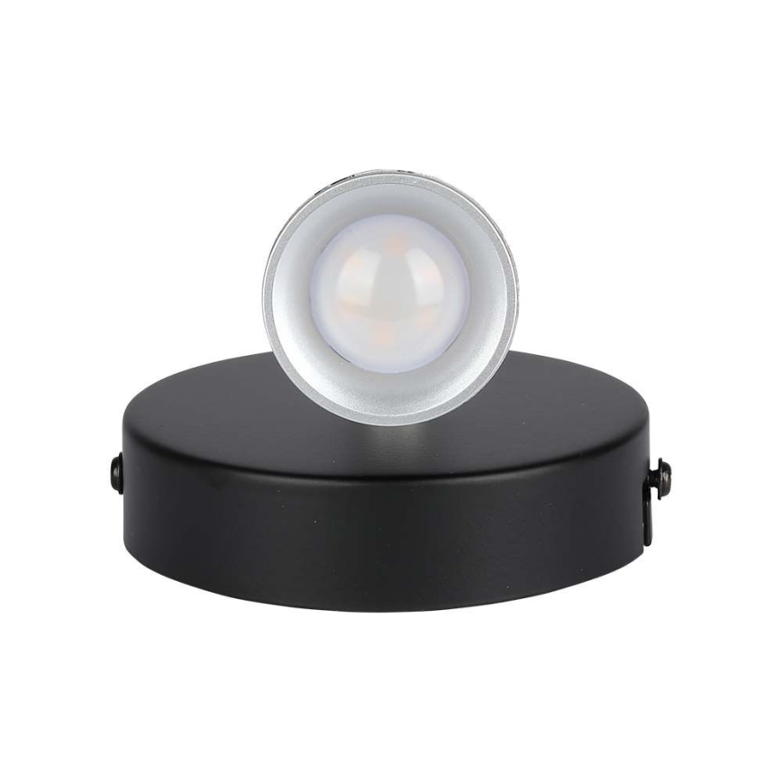 LED Nástenné bodové svietidlo LED/4,5W/230V 3000K čierna