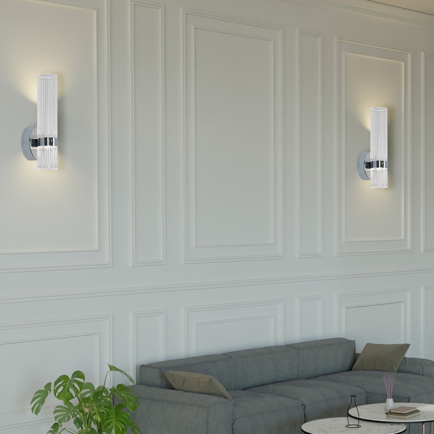 LED nástenné svietidlo AMBIENTE LED/6W/230V 3000/4000/6000K lesklý chróm