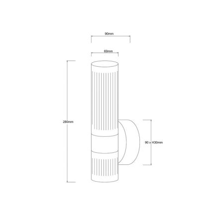 LED nástenné svietidlo AMBIENTE LED/6W/230V 3000/4000/6000K zlaté