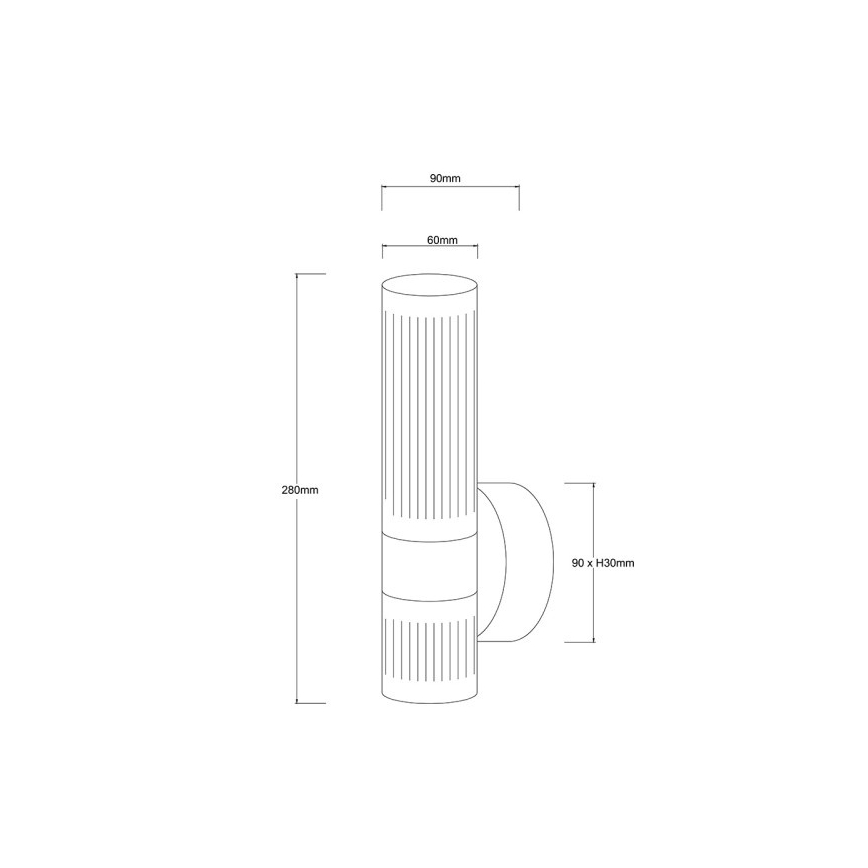 LED nástenné svietidlo AMBIENTE LED/6W/230V 3000/4000/6000K zlaté