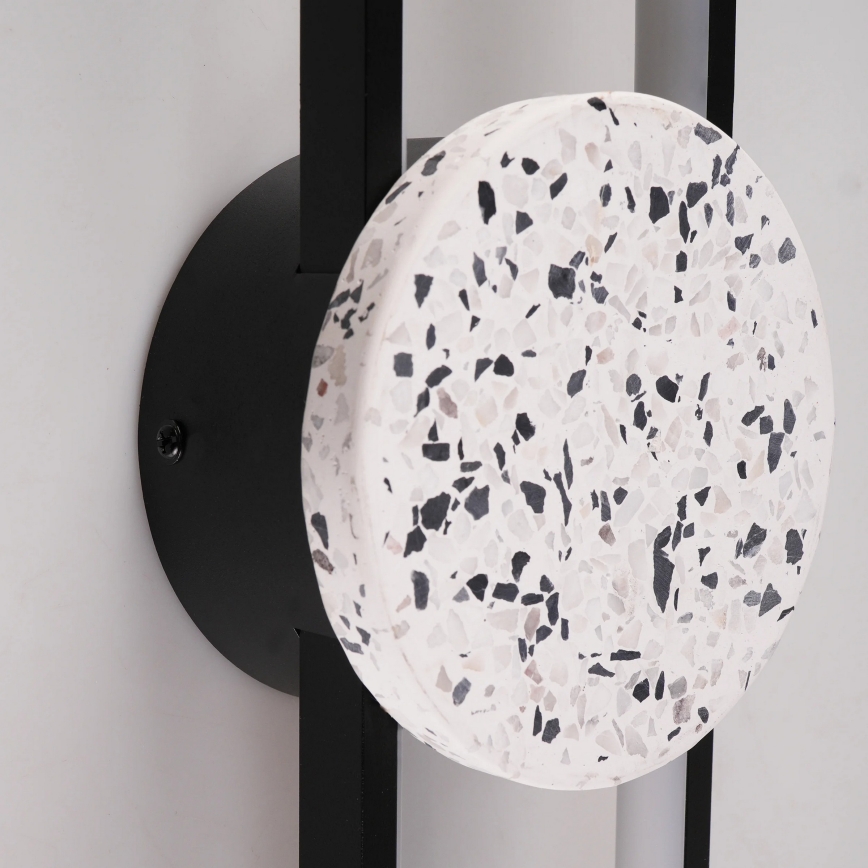 LED Nástenné svietidlo FLORENTYNA LED/24W/230V 4000K čierna/biela