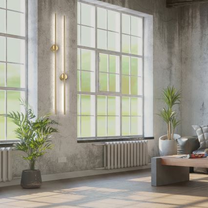 LED nástenné svietidlo LANA LED/12W/230V 4000K matné zlaté