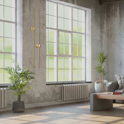 LED nástenné svietidlo LANA LED/12W/230V 4000K matné zlaté