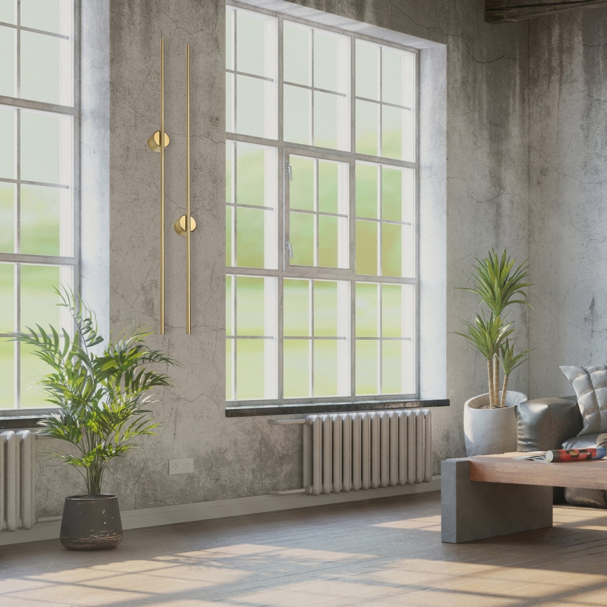 LED nástenné svietidlo LANA LED/12W/230V 4000K matné zlaté