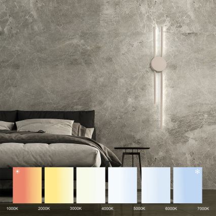 LED nástenné svietidlo LANA LED/15W/230V 4000K béžové