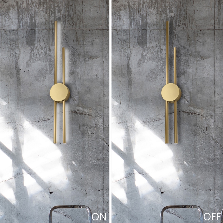 LED nástenné svietidlo LANA LED/15W/230V 4000K matné zlaté