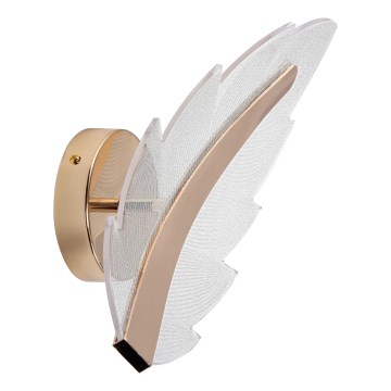 LED Nástenné svietidlo LED/12W/230V zlatá