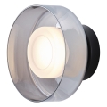 LED Nástenné svietidlo LED/8W/230V 3000K čierna/dymová