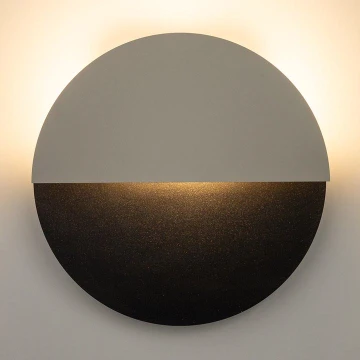 LED Nástenné svietidlo LUNA LED/7W/230V pr. 26 cm čierna/béžová