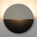 LED Nástenné svietidlo LUNA LED/7W/230V pr. 36 cm čierna/béžová