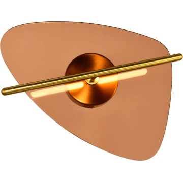 LED nástenné svietidlo RELAX LED/5W/230V zlatá/dymovo-hnedá