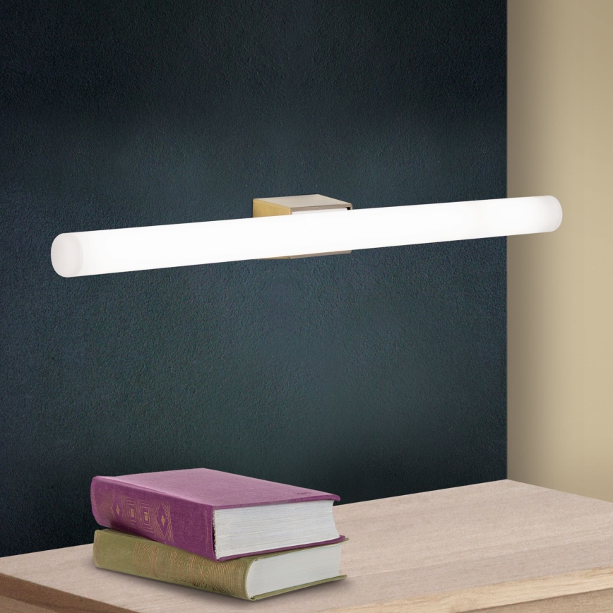 LED Nástenné svietidlo VISAGIST 1xS14d/8W/230V mosadz