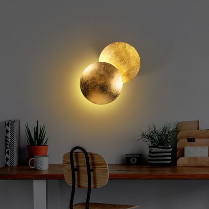 LED Nástenné svietidlo YOSMA LED/5W/230V 3000K zlatá