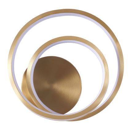 LED Nástenné svietidlo ZEFIRA LED/14W/230V 4000K zlaté