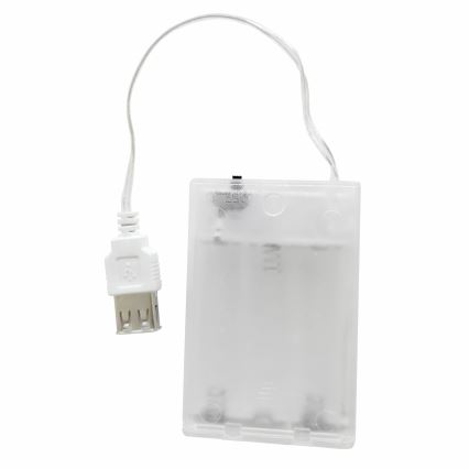 LED Neónová nástenná dekorácia RAINBOW LED/3W/3xAA USB multicolor