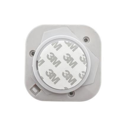 LED nočné svetlo so senzorom LED/0,5W/4,5V 3xAAA biele